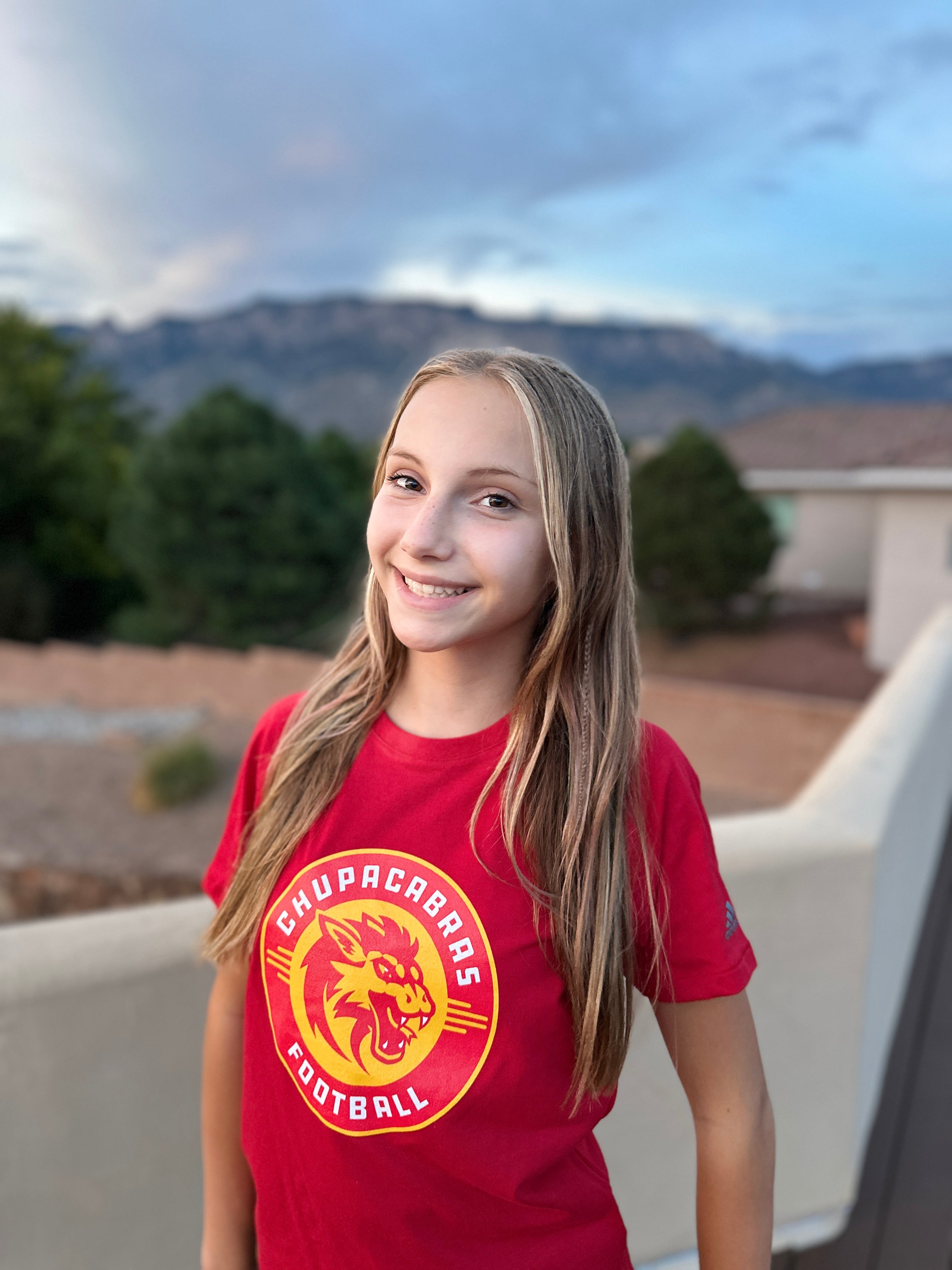 New Mexico Chupacabras Football  Adidas Women's Round Logo