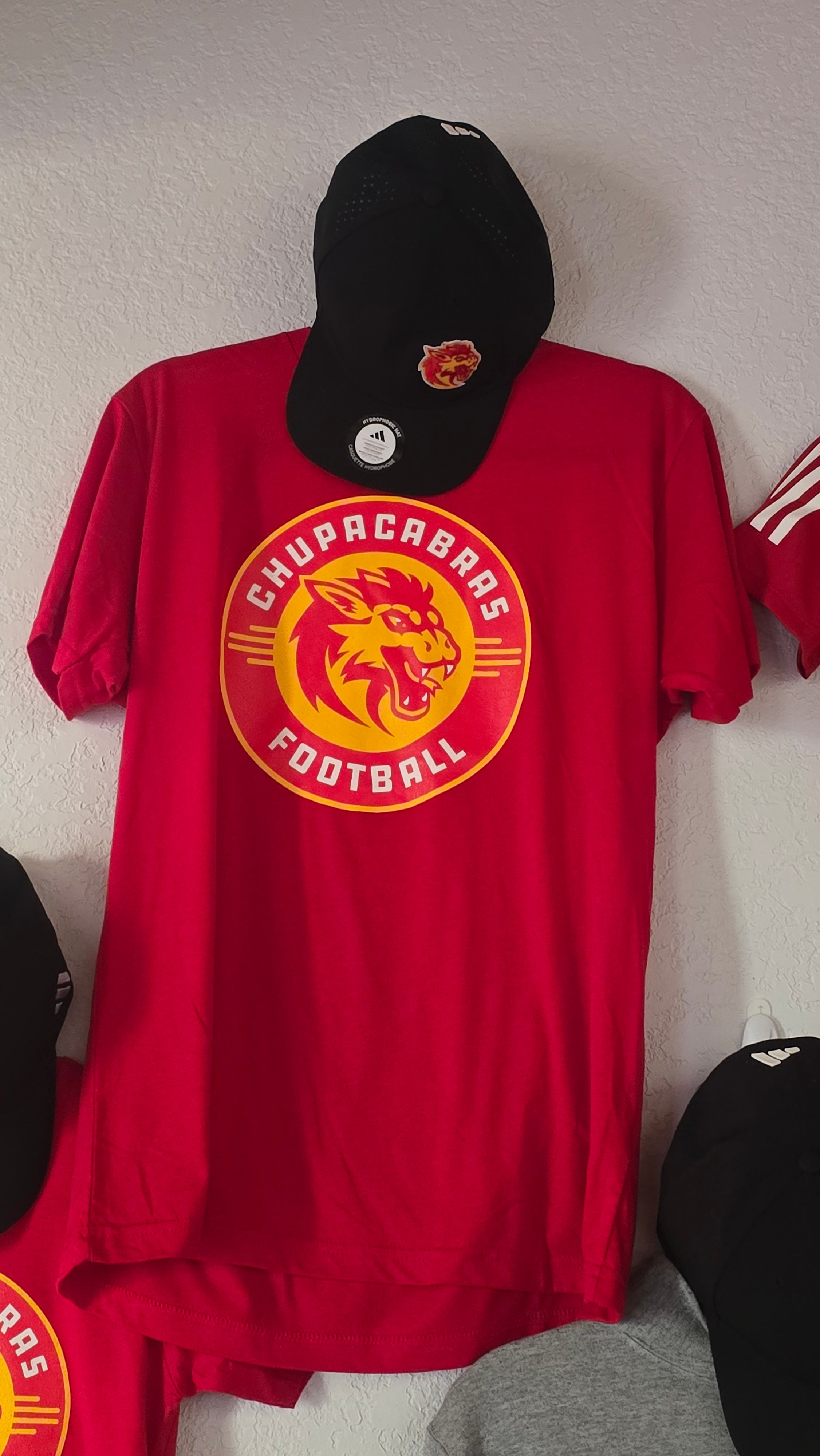 Adult Center Logo Red Shirt